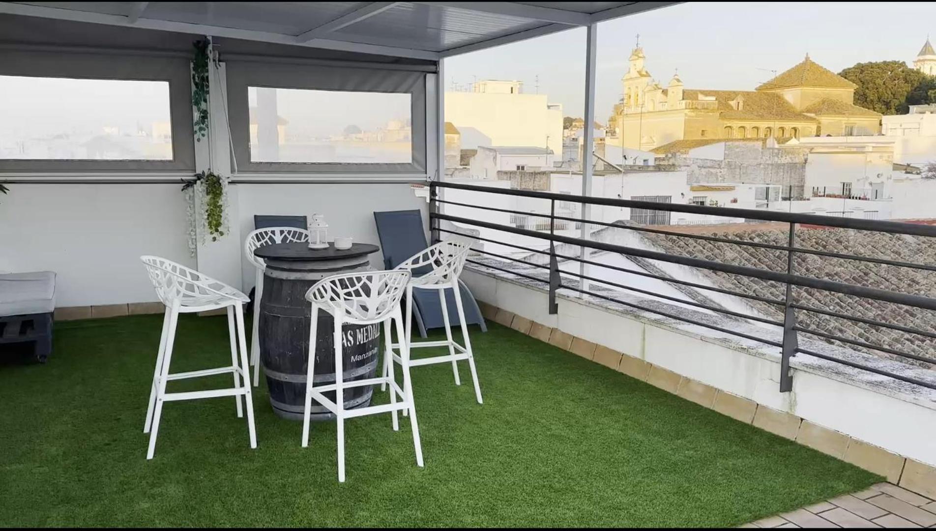 Atico Padre Aldama Centro Y Con Wifi Apartamento Sanlúcar de Barrameda Exterior foto